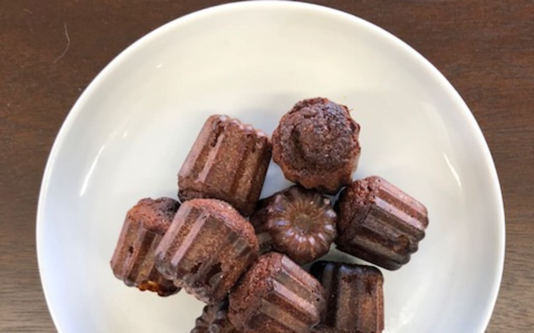 photo of caneles from sugar flour