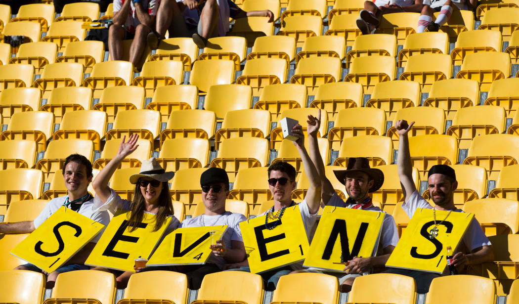 There were much smaller crowds at this year's Sevens tournament.