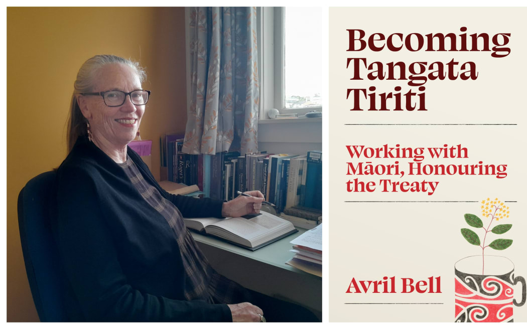 Avril Bell and Becoming Tangata Tiriti book cover