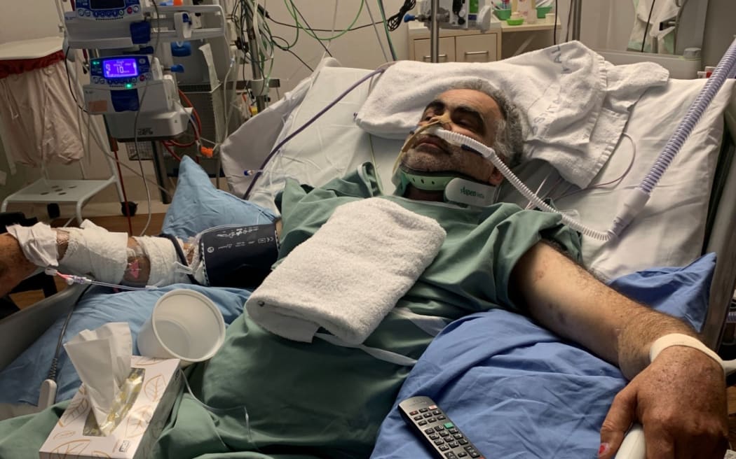 After suffering horrific injuries when he fell, it wasn't certain if Dieming would survive