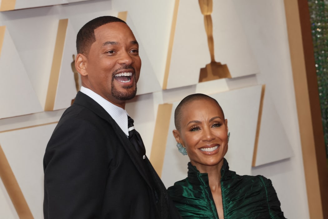 Will Smith and Jada Pinkett Smith attend the 94th Annual Academy Awards at Hollywood and Highland on March 27, 2022 in Hollywood, California.