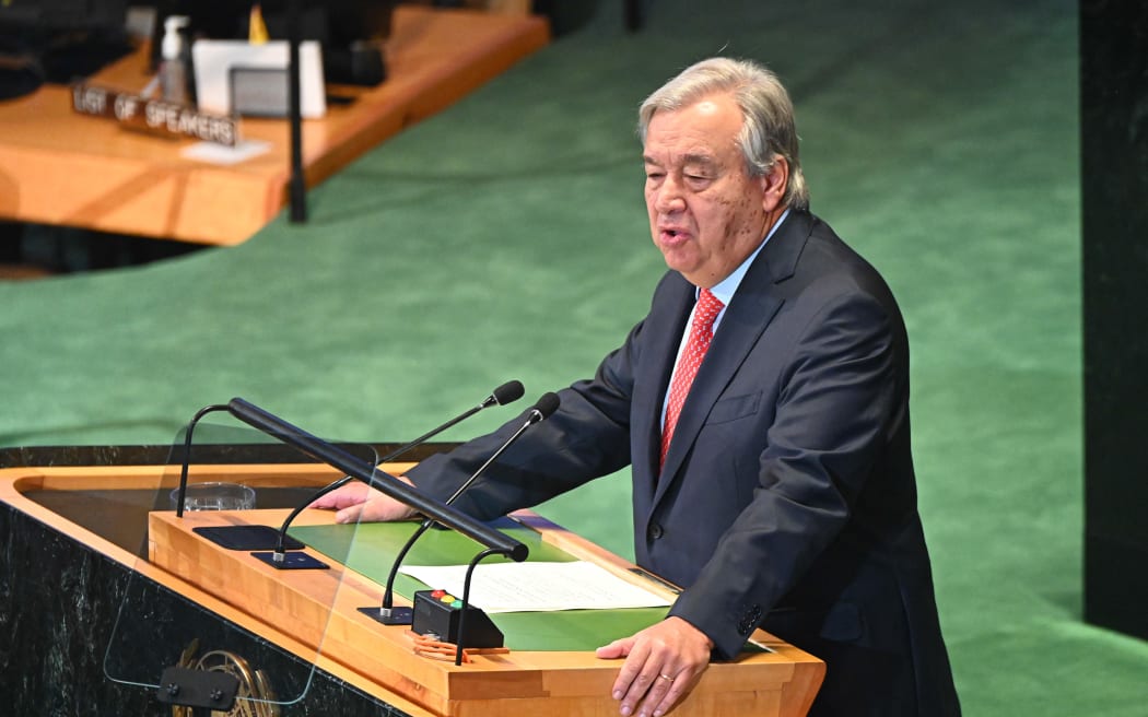 File photo. United Nations Secretary-General Antonio Guterres
