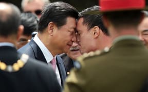 State welcome for Chinese President Xi Jinping at Government House Wellington.