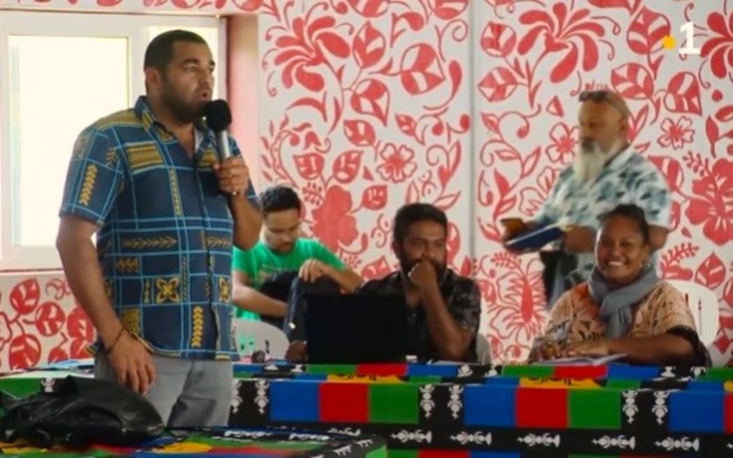 FLNKS Congress in Dumbéa, near Nouméa 23 March 2024.