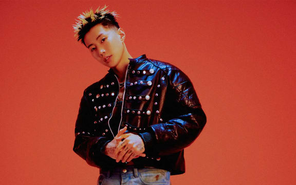 Korean-American artist Jay Park poses for a photoshoot.