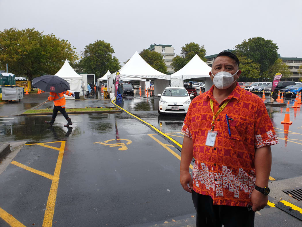 Ōtara testing centre operations manager Nonu Tuisamoa.