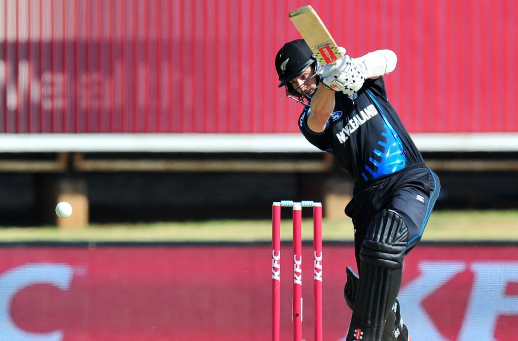 Kane Williamson in action in South Africa 2015