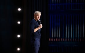 A scene from the new Ellen Netflix special.