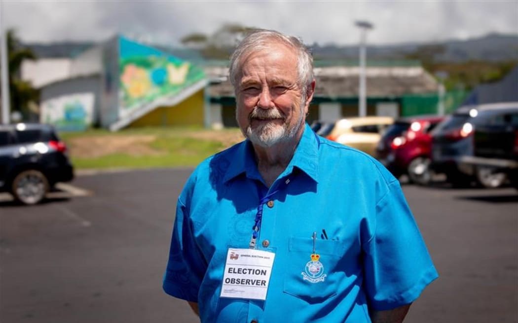 Tasmanian academic, Dr Richard Herr who is an election observer at the Samoa snap general election