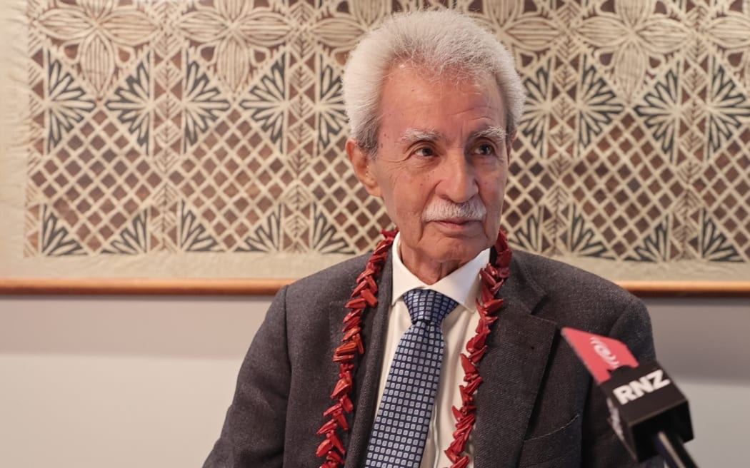 The High Commissioner of the Independent State of Samoa to New Zealand, Afamasaga Faamatalaupu Toleafoa. 20 November 2024