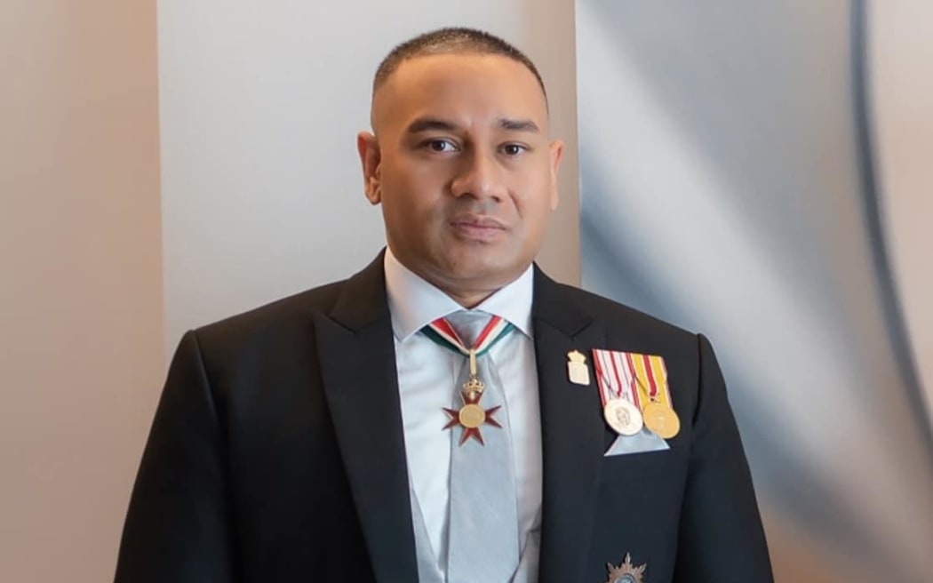 Curtis Tuihalangingie, acting Tonga High Commissioner to Australia.