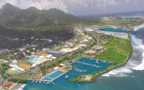 An artists' impression of the design for Avarua
