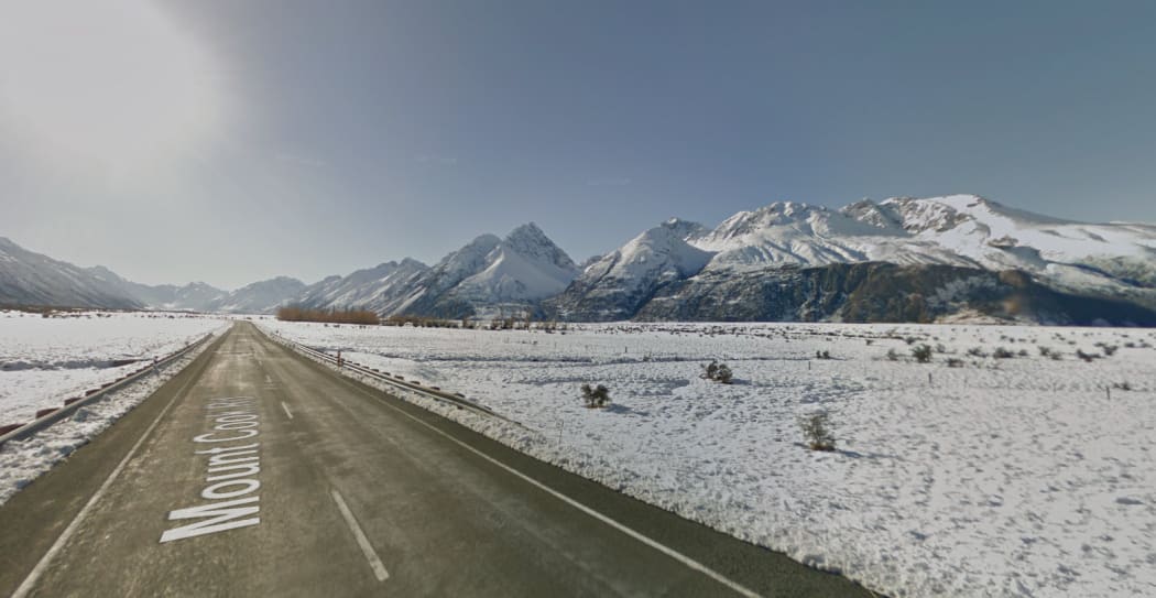 One person died and one has been airlifted to hospital after a van crashed on Mt Cook Rd this afternoon.