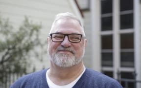 Michael Fox, Ministry of Education psychologist in Tauranga. 574 speech  therapists, psychologists, occupational therapists and other support staff have voted to strike on Tuesday.