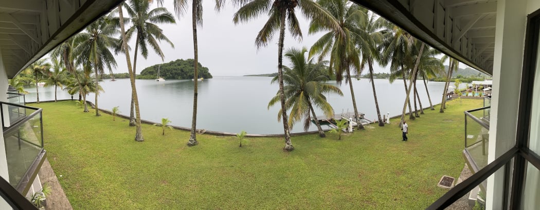 The Novotel Suva Lami Bay Hotel reopened on 9 December after being closed for three years because of the pandemic. Suva, Fiji December 2022