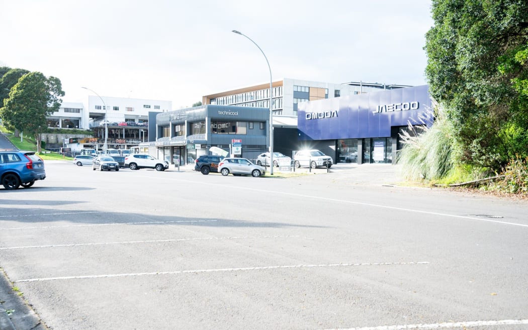 The carparks on Third Ave used to be full before the parking charges were introduced on August 18.