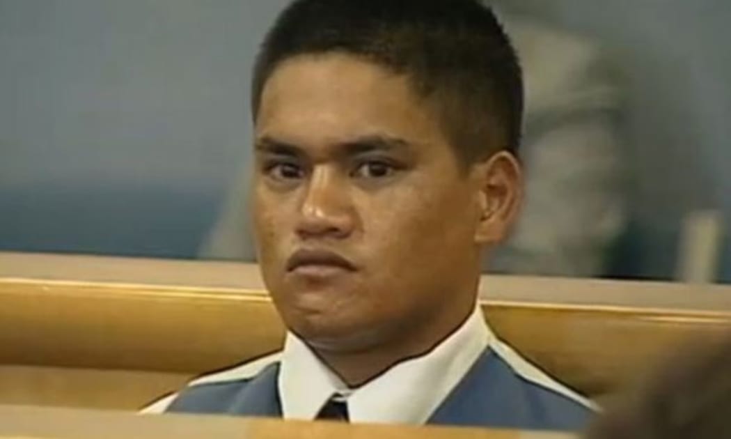 Teina Pora at an earlier court appearance.