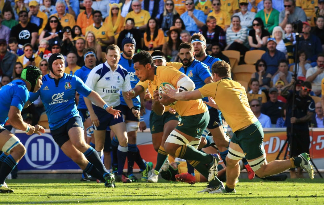 Lopeti Timani is switching green and gold for red.