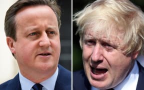 David Cameron, left, and Boris Johnson.