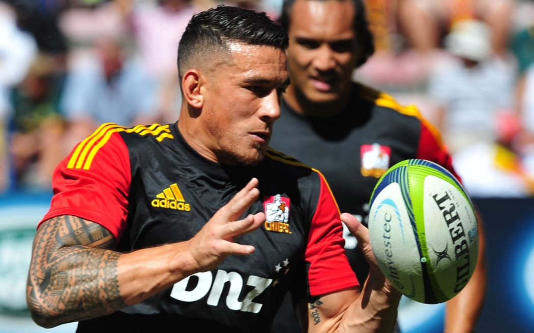 Sonny Bill Williams could be in doubt for the Sharks game after taking a head knock