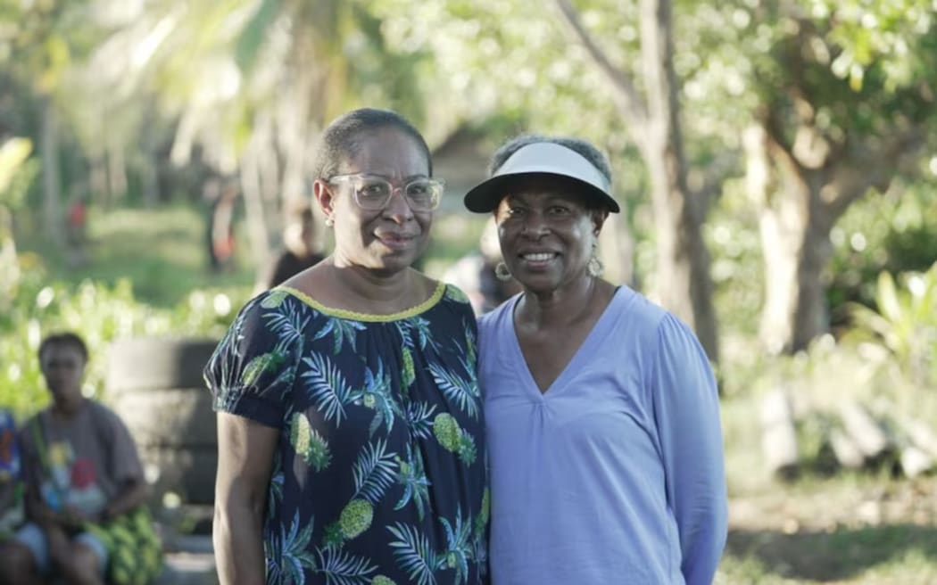 Dulciana and Betha in Karau. (Image: Cameron Lang, WanKantri: The Next 50 Years)