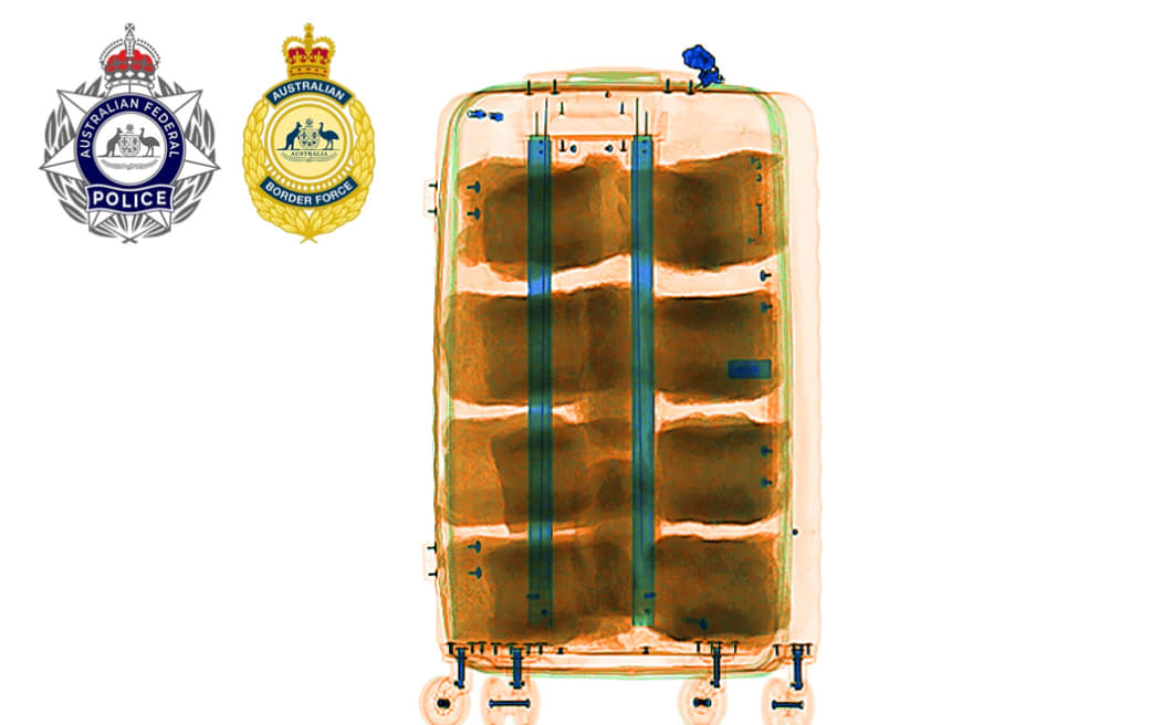 Australian Border Force officers seized 36kg of methamphetamine after selecting two women, both aged 22, for a baggage examination following their arrival on a flight from Malaysia.