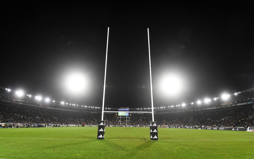 All Blacks v France at Sky Stadium, Wellington.