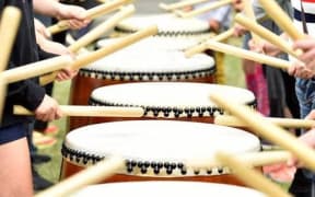 Taiko drumming