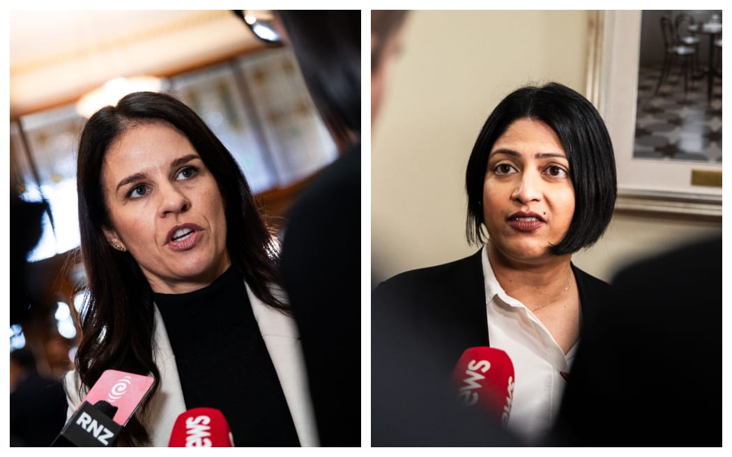 Erica Stanford (left) Priyanca Radhakrishnan (right)