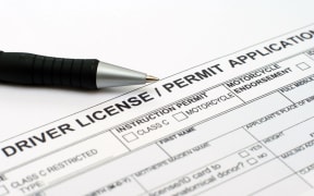 Drivers licence application generic