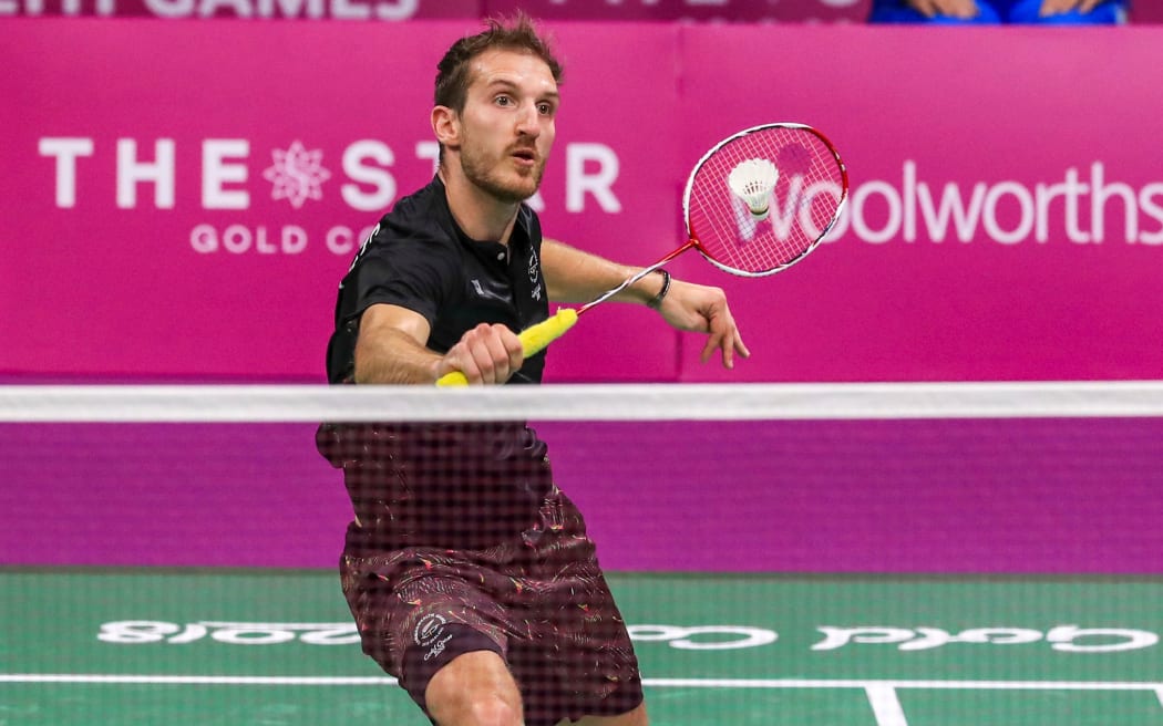 New Zealand's Oliver Leydon-Davis at the 2018 Commonwealth Games.