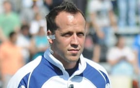 Romanian referee Vlad Iordachescu.