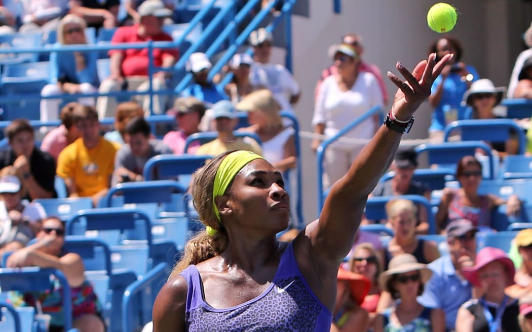 World women's tennis number one Serena Williams.