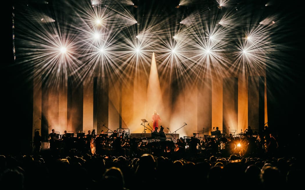Brooke Fraser performs at Spark Arena with the Auckland Philharmonia.
