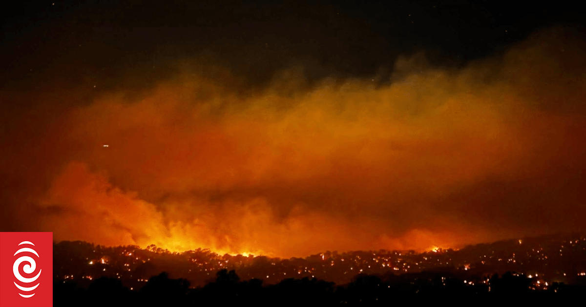 Child among three missing as bushfires destroy homes in Australia's southeast