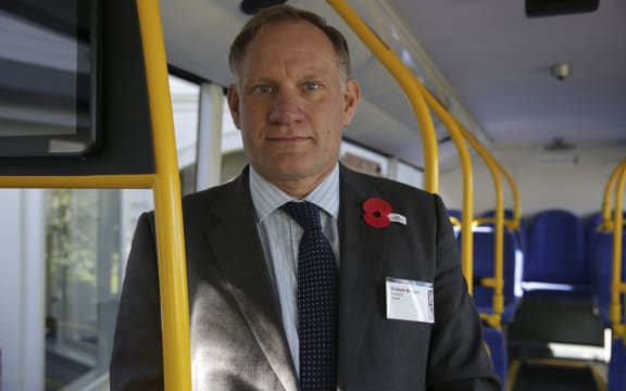 Optare president Graham Belgum