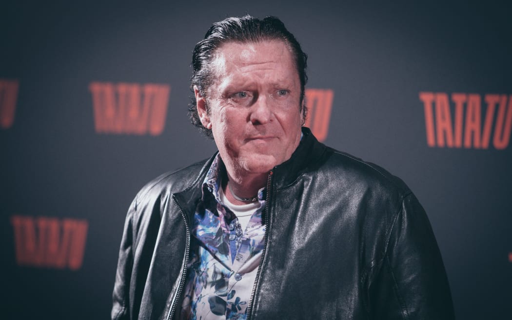 Actor Michael Madsen attends the photocall for 'TaTaTu' at Studios Ex De Paolis on March 06, 2019 in Rome, Italy. (Photo by Luca Carlino/NurPhoto) (Photo by Luca Carlino / NurPhoto via AFP)