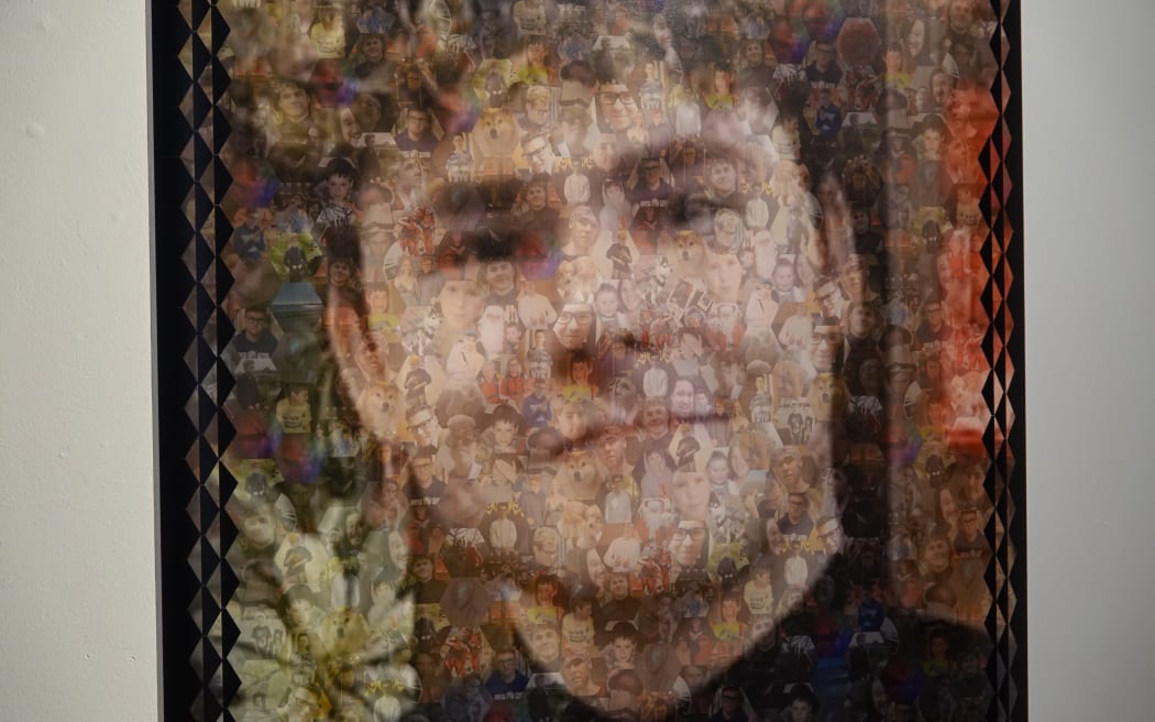 Braden, in an artwork by Hana Tawhai. Braden died in a suspected suicide in October 2021.