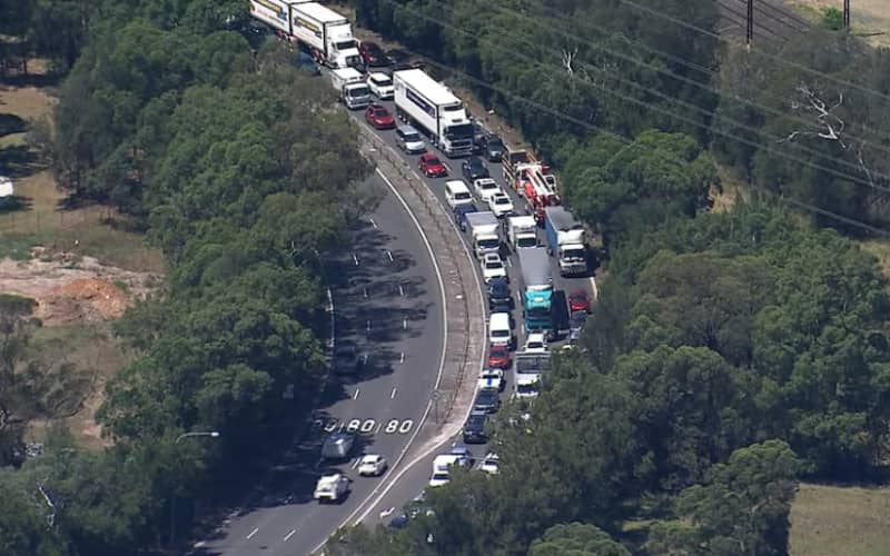 Sydney's M4 tunnel shut over fears concrete roofing could fall onto ...