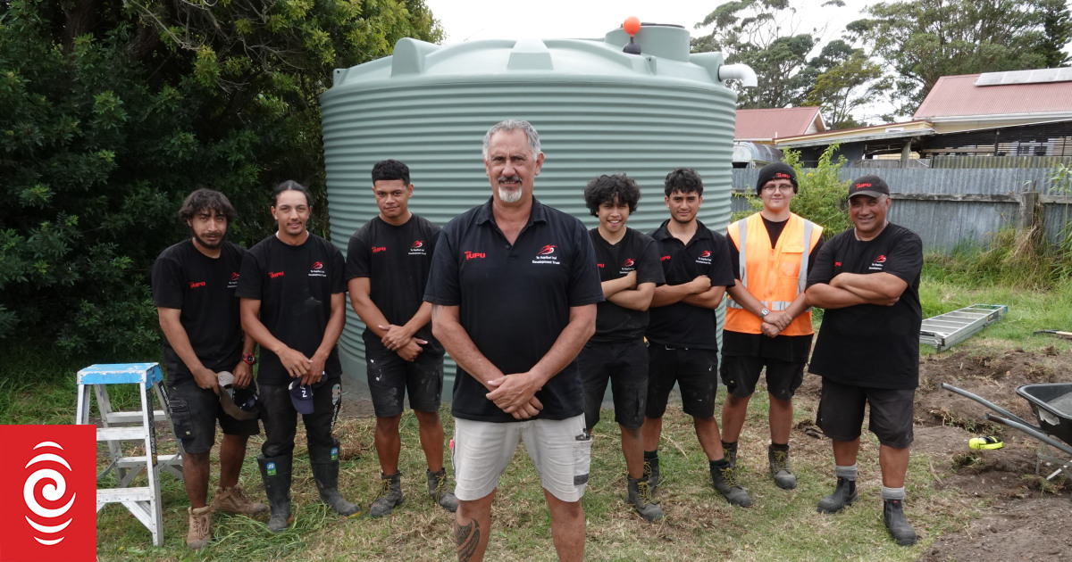 Water tank installation programme changing lives in the Far North - Vimarsana News