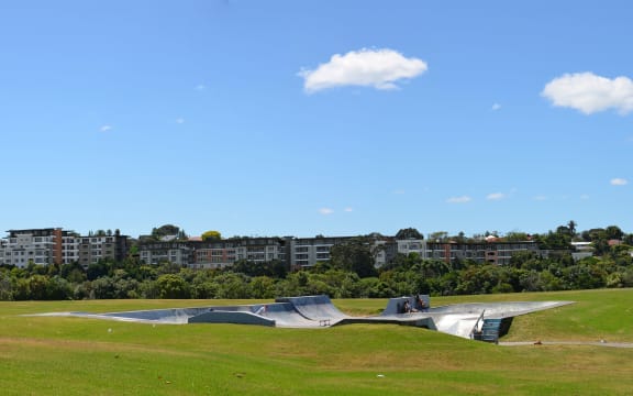 An artist's impression of the planned 600-bed retirement complex in Devonport, Auckland.