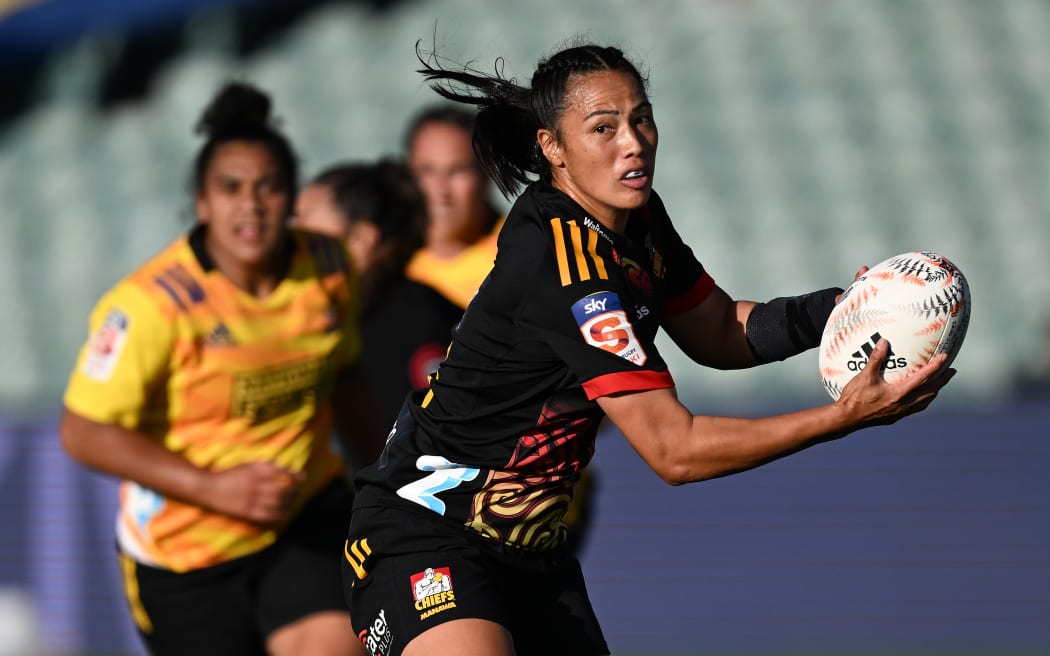 Manawa's Carla Hohepa.
Chiefs Manawa v Hurricanes Poua, Super Rugby Aupiki, Semi-Final 2. North Harbour Stadium, Sunday 19 March 2023. © Photo: Andrew Cornaga / www.photosport.nz