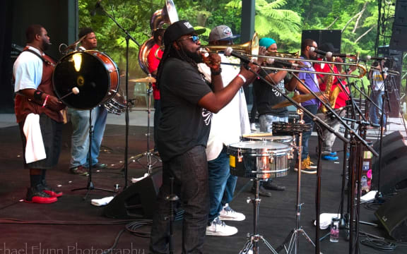 the hot 8 brass band