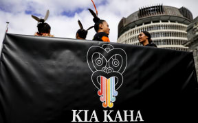 Māori language week parade in Wellington