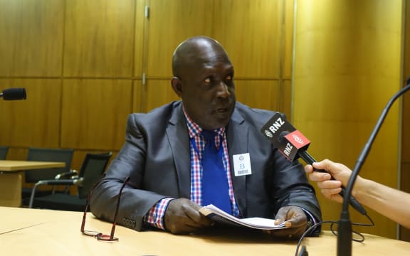 Autonomous Bougainville Government MP, Rodney Osioico.