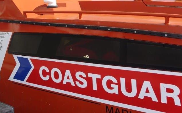 Coastguard Marlborough president Dick Chapman and the rescue vessel about to be replaced with a newer, faster, purpose-built model.