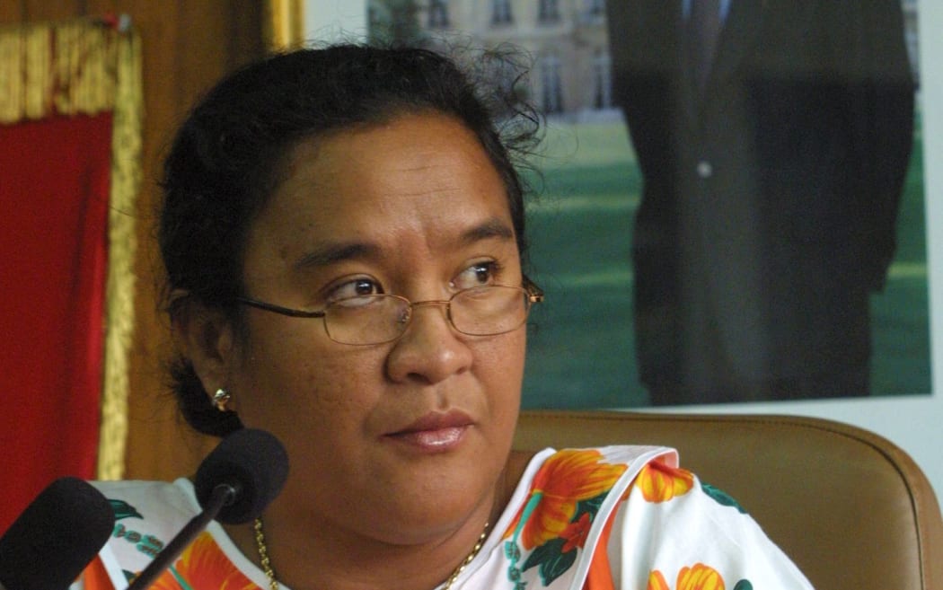 Lara Tetuanui, newly elected Senator