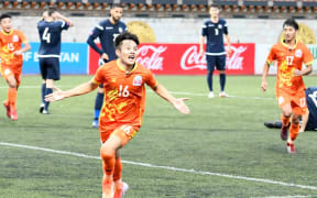 Tshering Dorji's first half strike was the difference as Bhutan beat Guam 1-0 in Thimphu.