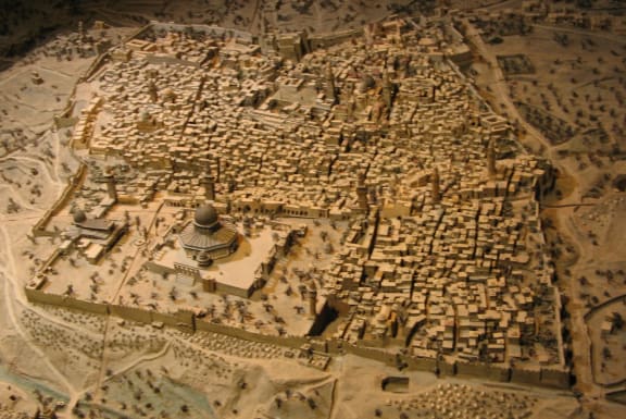 A reconstruction of ancient Jerusalem