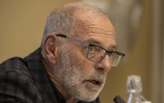 Auckland mayor Wayne Brown at a campaign debate